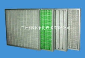初效空气过滤器适用于空调系统的初级过滤，主要用于过滤5μm以上尘埃粒子。