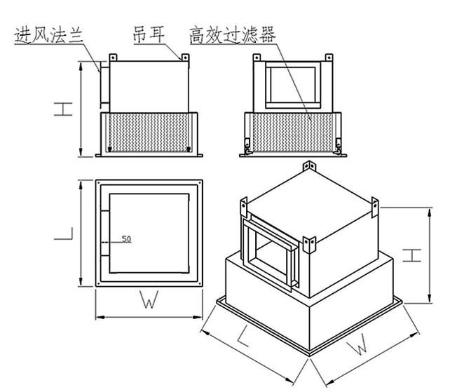 高效送风口方案图 高效送风口方案图